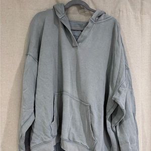 Oversized Blue Hoodie